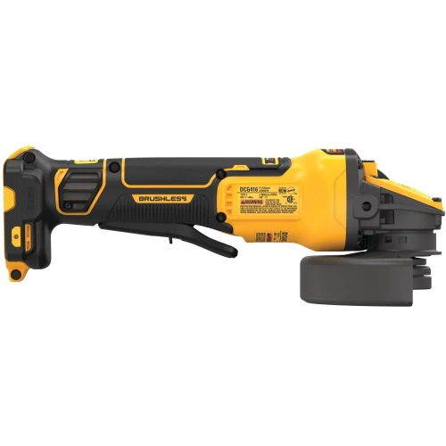 Аккумуляторная угловая шлифмашина DEWALT DCG416B, 20/60В, 125мм, 9000 об/мин, без АКБ и ЗУ DCG416B-XJ фото 4