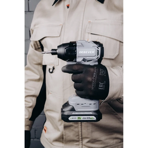 Шуруповерт аккумуляторный DeBever ударный, шестигранник, 3 скорости, 200Nm, 20B, (без АКБ и з/у) DBE-7462C фото 5 Шуруповерт аккумуляторный DeBever ударный, шестигранник, 3 скорости, 200Nm, 20B, (без АКБ и з/у) DBE-7462C фото 5