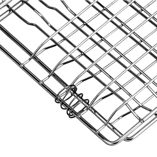 Решетка-гриль 220 х 340 мм, хромированная Sparta фото 3