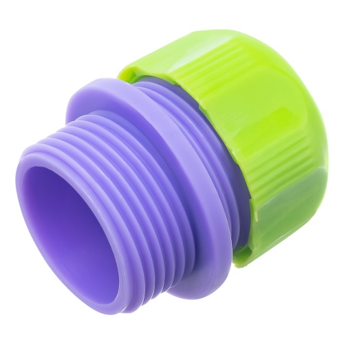 Соединитель пластмассовый, для шланга 1/2, с внешней резьбой 3/4 Palisad фото 2 Соединитель пластмассовый, для шланга 1/2, с внешней резьбой 3/4 Palisad фото 2