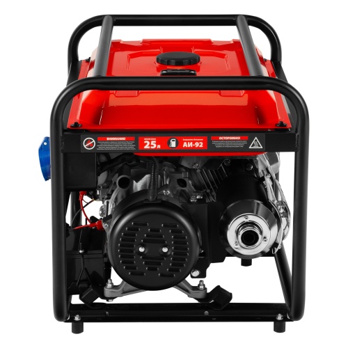 Генератор бензиновый RS-7000E, 6 кВт, 230В, электростартер MTX фото 7