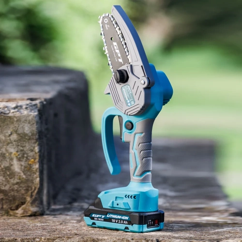 Аккумуляторная цепная мини пила GPT GBC-M1804A-22 фото 10