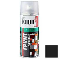 Грунт аэрозольный универсальный Kudo KU-2003 черный 520 мл