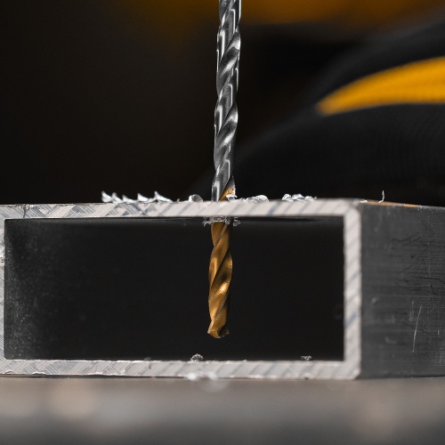 Сверло спиральное по металлу 4 х 119 мм, Р6М5, Golden Tip, удлиненное Denzel фото 11