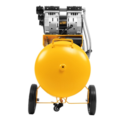 Компрессор безмасляный, малошумный DLS 1800/100,1800 Вт, 3x600, 100 л, 345 л/мин Denzel фото 8