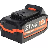 Батарея аккумуляторная PB BR 21V(Max) Li-ion UES 3.0 Ah, тонкая зарядка Patriot 180301123
