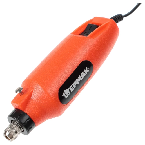 Мини дрель ЕРМАК сетевой гравер, 12В, 15000 об/мин, с набором насадок (160 шт.) 693-023 фото 5