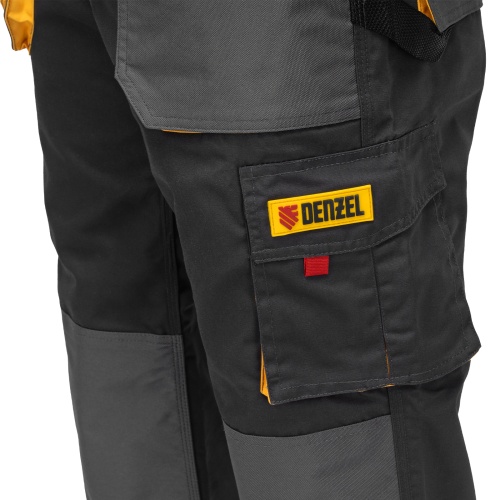 Брюки профессиональные рабочие, 65% полиэстер 35% хлопок, XL Denzel фото 5 Брюки профессиональные рабочие, 65% полиэстер 35% хлопок, XL Denzel фото 5