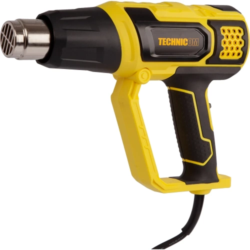 Фен строительный TECHNICOM 2000Вт, 60С-600С, 300-500 л/мин TC-HG2000