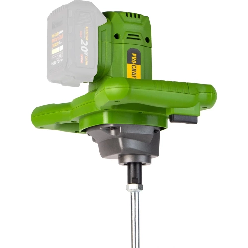 Миксер строительный PROCRAFT PMM20  20В, 750 об/мин, насадка 100 мм (Без АКБ и ЗУ) PMM20-bb фото 9