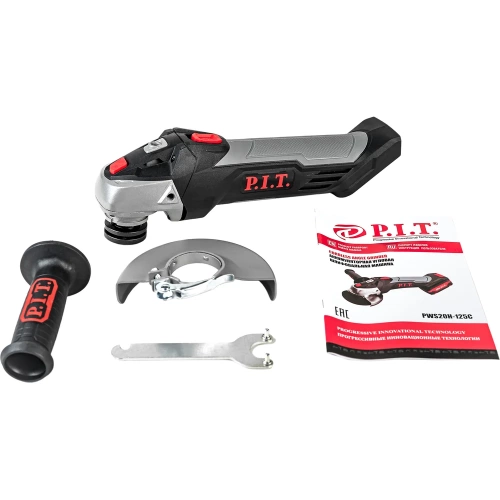 Аккумуляторная угловая шлифмашина P.I.T. PWS20H-125C фото 4 Аккумуляторная угловая шлифмашина P.I.T. PWS20H-125C фото 4