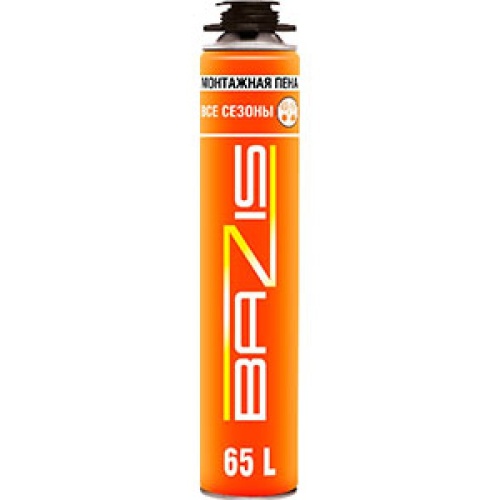 Пена монтажная профессиональная Bazis™ 65 л.