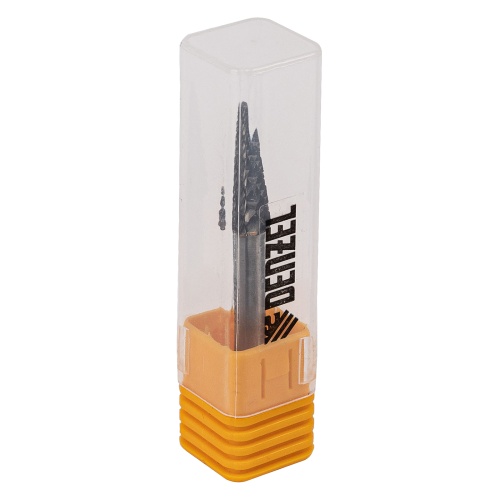 Борфреза по металлу твердосплавная, коническая закругленная, тип-L, 8 мм Denzel фото 3