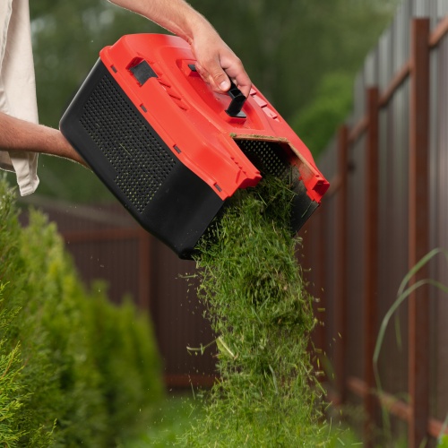 Газонокосилка аккумуляторная бесщеточная CLM-320, 320 мм, травосб. 30 л, Li-Ion, 20 В MTX фото 41