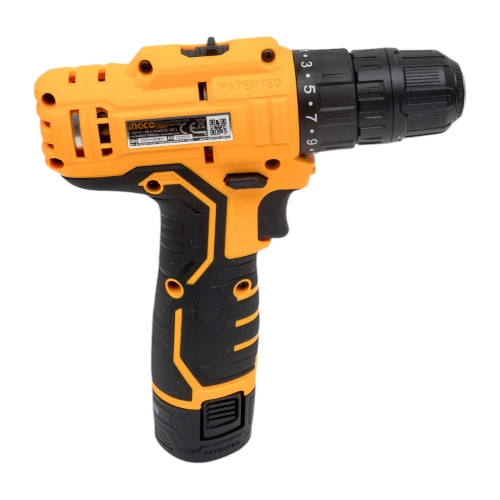 Аккумуляторная дрель-шуруповерт INGCO Li-Ion, 12 В CDLI12208 фото 7