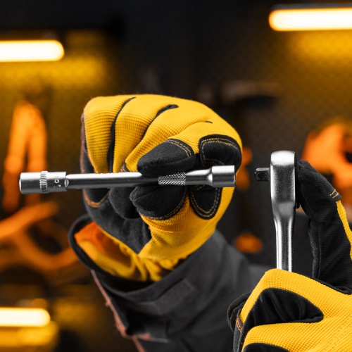 Ключ-трещотка 1/4", 90 зубьев, с быстрым сбросом, CrV Denzel фото 9 Ключ-трещотка 1/4", 90 зубьев, с быстрым сбросом, CrV Denzel фото 9