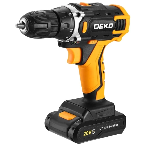 Аккумуляторная дрель-шуруповерт DEKO Banger 20V ONE+, 1x2.0Ач 083-1116 фото 3