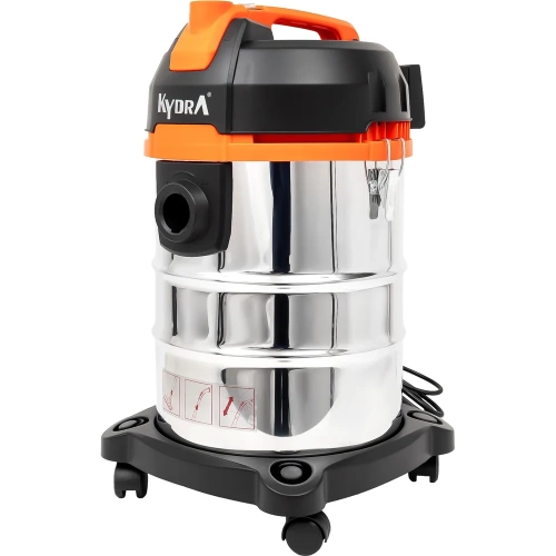 Пылесос строительный из нержавеющей стали 25 л 1400 Вт KVS-C3.25L Kydra 8.205.0016 фото 4 Пылесос строительный из нержавеющей стали 25 л 1400 Вт KVS-C3.25L Kydra 8.205.0016 фото 4