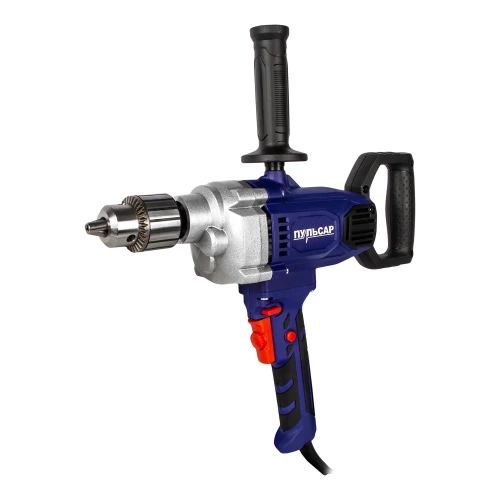 Сетевая безударная дрель Пульсар ДЭ 1600 1600 Вт, 0-450 об/мин, 16 патрон, коробка 916-608 Сетевая безударная дрель Пульсар ДЭ 1600 1600 Вт, 0-450 об/мин, 16 патрон, коробка 916-608