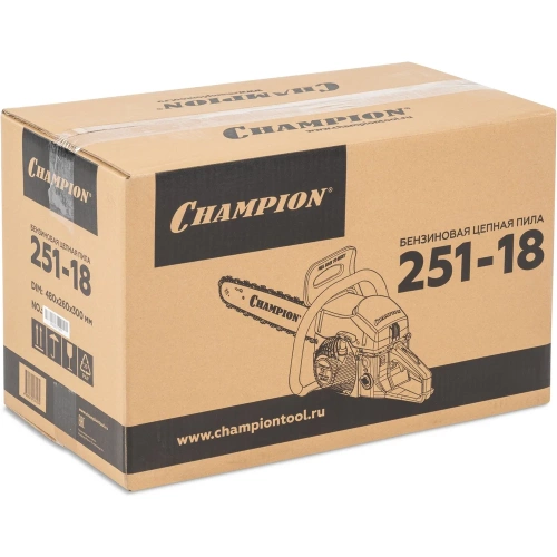 Бензопила Champion 251-18 фото 11 Бензопила Champion 251-18 фото 11