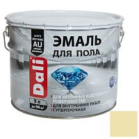 Эмаль для пола Dali бежевая RAL 7032 9 л
