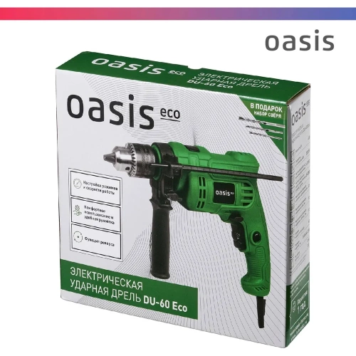 Электрическая ударная дрель OASIS DU-60 Eco фото 11 Электрическая ударная дрель OASIS DU-60 Eco фото 11