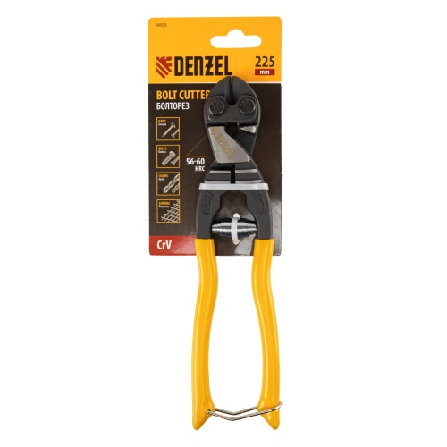 Болторез компактный, 225 мм - 9", Cr-V Denzel фото 6