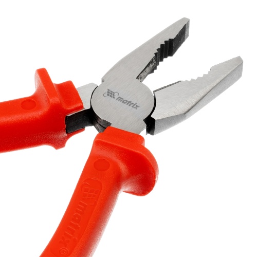 Плоскогубцы Econom, 180 мм, шлифованные, пластмассовые рукоятки Matrix фото 3