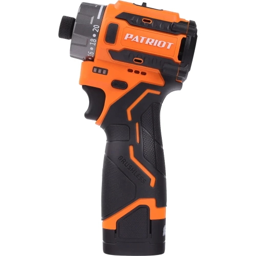 Винтоверт Patriot BR 469 HEX 1/4, 16.8В, 2.0 Ач, 70Нм, 2 акб и зу, кейс 180201469 фото 3