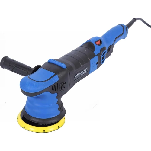 Полировальная машинка орбитальная NORDBERG диск 125 мм, 2000-4800 об/мин, ход эксц. 15 мм NE411-125 фото 11