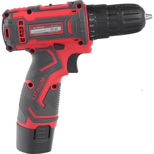 Аккумуляторная дрель-шуруповерт ПОБЕДА ДА-12П/2 Ли 180201637 фото 3