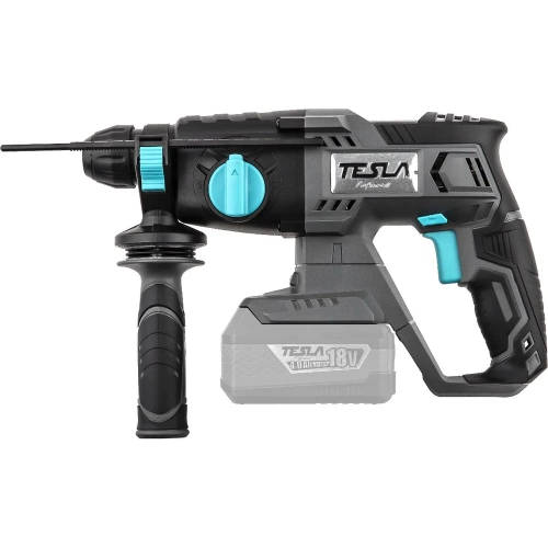 Аккумуляторный перфоратор TESLA TD18DC TO 18В LiION SDS+ 20мм 0-1500об/мин 1,9 Дж 3 режима 597883 фото 3