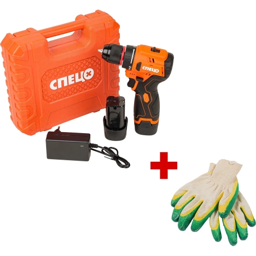 Дрель-шуруповерт Спец БДА-16-Б, аккуммуляторная,бесщеточная,16В, 2аккум *2,0Ач, 45Нм, реверс + перчатки СПЕЦ-4192/И-8076-И фото 3 Дрель-шуруповерт Спец БДА-16-Б, аккуммуляторная,бесщеточная,16В, 2аккум *2,0Ач, 45Нм, реверс + перчатки СПЕЦ-4192/И-8076-И фото 3