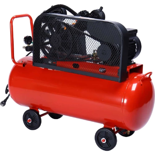 Компрессор поршневой с ременным приводом GTE 220В, ресив. 100л, 300л/мин. -MR4100300B GTE-MR4100300B фото 3