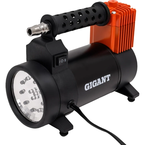 Автомобильный компрессор Gigant металл, 12V, LED фонарь GCA-50 фото 9
