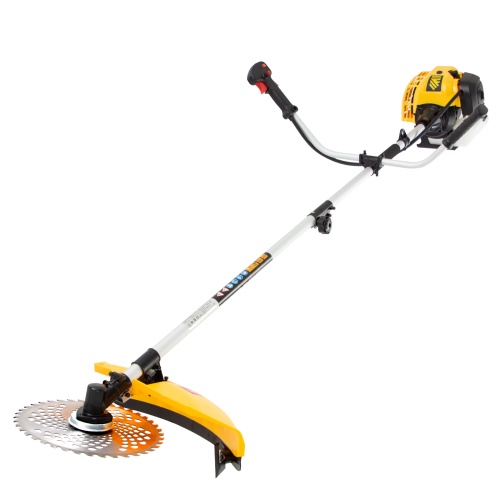 Триммер бензиновый DT 52S, 52 см3, 3 л. с, разъемная штанга, состоит из 2 частей Denzel фото 2