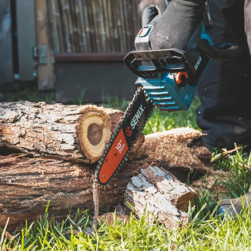 Пила аккумуляторная цепная SENIX серии X2 20В БЕЗ АКБ и ЗУ CSX2-M-EU-0 фото 6 Пила аккумуляторная цепная SENIX серии X2 20В БЕЗ АКБ и ЗУ CSX2-M-EU-0 фото 6