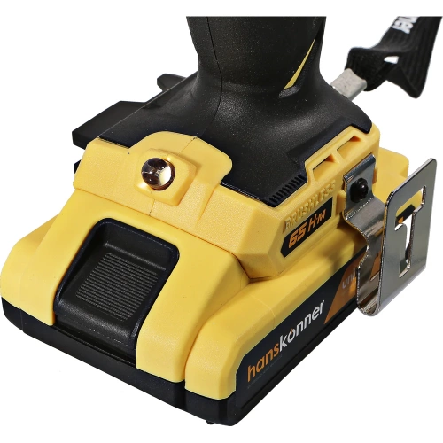 Аккумуляторная дрель-шуруповерт Hanskonner HCD1865BLC фото 10