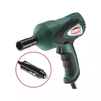 Ударный гайковерт Hammer flex 12в 380нм автомобильный в кейсе GWT380A 680342