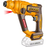 Аккумуляторный перфоратор INGCO 20В 1.8Дж без АКБ и ЗУ SUPER INDUSTRIAL CRHLI20188