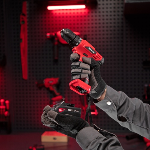 Дрель-шуруповерт аккумуляторная MCDL-12-02, Li-Ion, 12 В, 2 акк. MTX фото 35