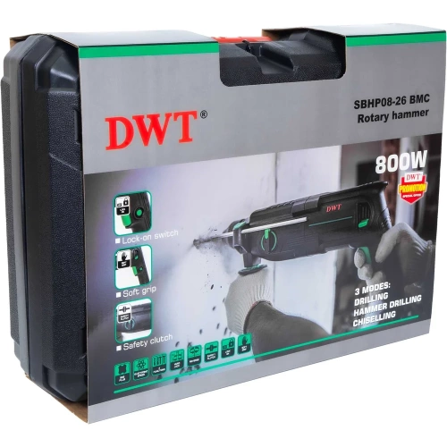 Перфоратор DWT SDS-Plus SBHP08-26 BMC фото 11 Перфоратор DWT SDS-Plus SBHP08-26 BMC фото 11