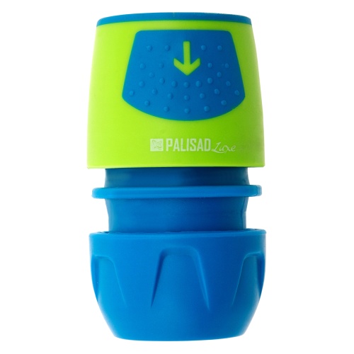 Соединитель быстросъемный для шланга 1/2-3/4, аквастоп, АВС-пластик Palisad Luxe фото 3 Соединитель быстросъемный для шланга 1/2-3/4, аквастоп, АВС-пластик Palisad Luxe фото 3