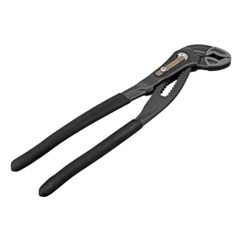 Клещи переставные, кнопочный механизм, обливные рукоятки, 250 мм Denzel фото 2