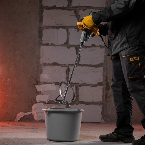 Миксер строительный EM-1-1600, 1600 Вт, 180-460/300-750 об/мин Denzel фото 20