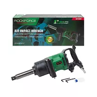 Пневмогайковерт ударный Rockforce с длинным валом,реверсом и регулировкой усилия 1''(2700Hм, 4000 об/мин,6.3bar,340 л/мин,11.6кг) RF-RP7485(50508)