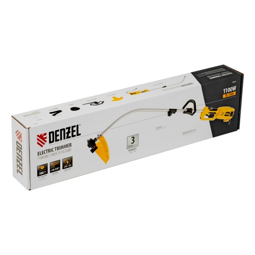Триммер электрический TE-1100, 1100 Вт, 380 мм, катушка, разборная штанга Denzel фото 21 Триммер электрический TE-1100, 1100 Вт, 380 мм, катушка, разборная штанга Denzel фото 21