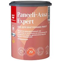 Лак акриловый Tikkurila Paneeli Assa Expert 700014047 база EP полуматовый 0,9 л