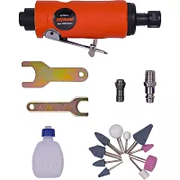 Пневмобормашина AV Steel с набором насадок AV-701814