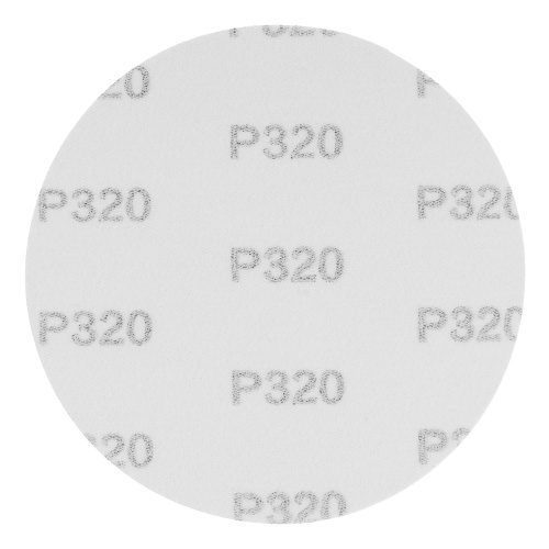 Круг абразивный на ворсовой подложке под "липучку", P 320, 125 мм, 10 шт Matrix фото 2